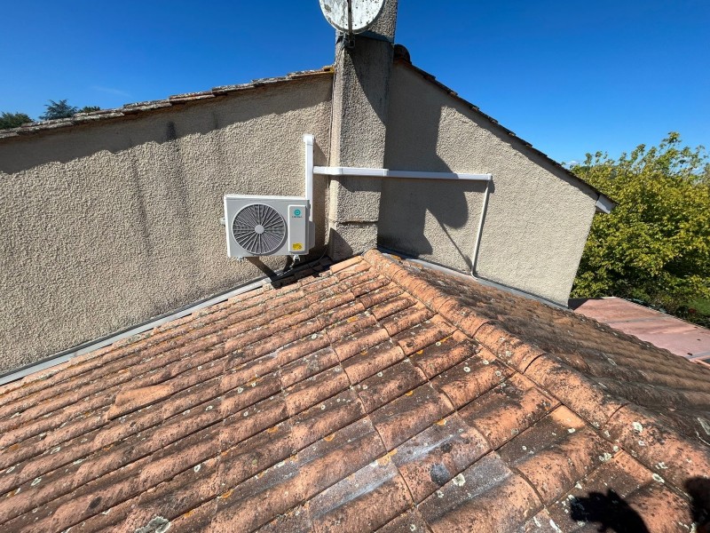 Installation d'une climatisation multisplit Heiwa à Saint-Loubès
