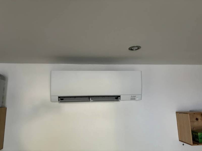 Pose de deux climatiseurs multisplits Mitsubishi à Sadirac